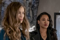 The Flash - Season 6 Episode 12 - Efrat Dor as Eva and Candice Patton as Iris West