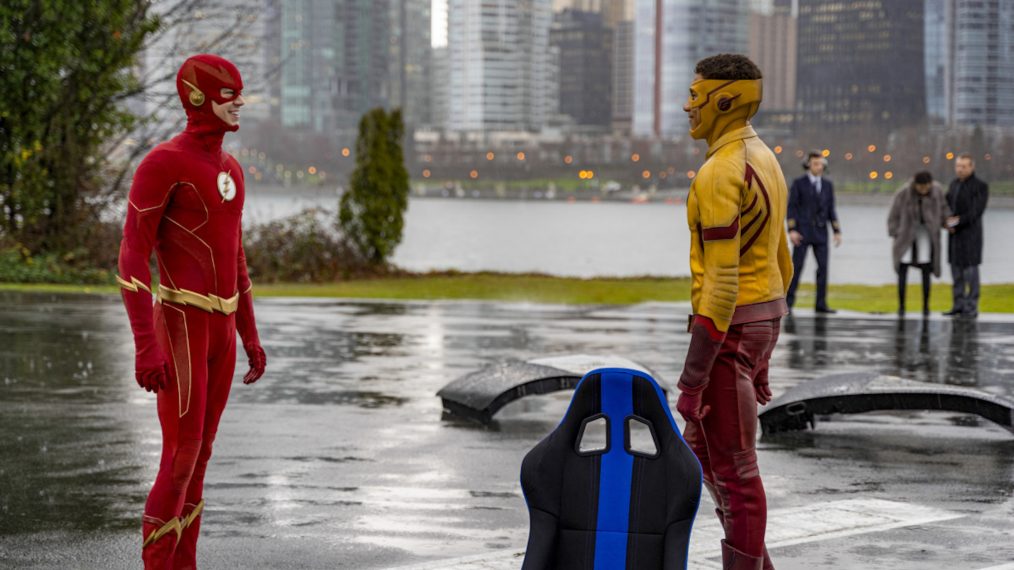 The Flash Season 6 Episode 14 Kid Flash Suited Up