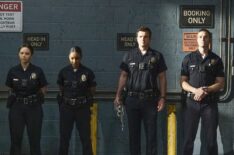 The Rookie - Melissa O'Neil, Mekia Cox, Nathan Fillion, Eric Winter