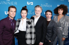 Matt Bomer, Jessica Biel, Bill Pullman, Chris Messina, Parisa Fitz-Henley at the Season 3 Premiere of The Sinner