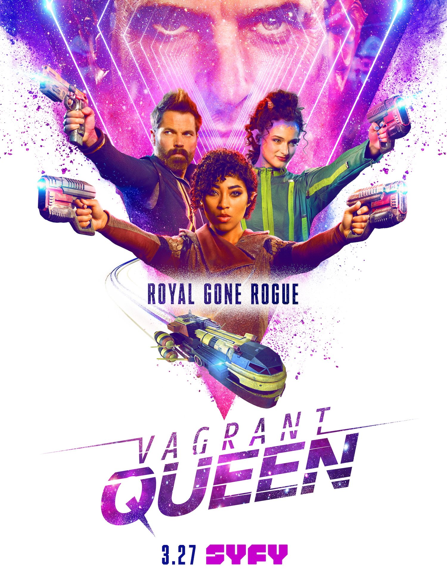 Syfy Vagrant Queen Adriyan Rae Tim Rozon Alex McGregor