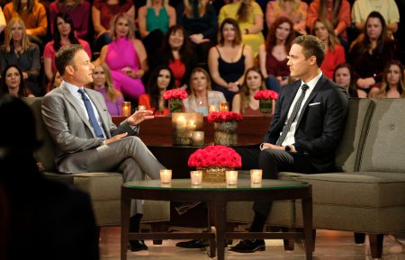 Chris Harrison and Peter Weber on The Bachelor