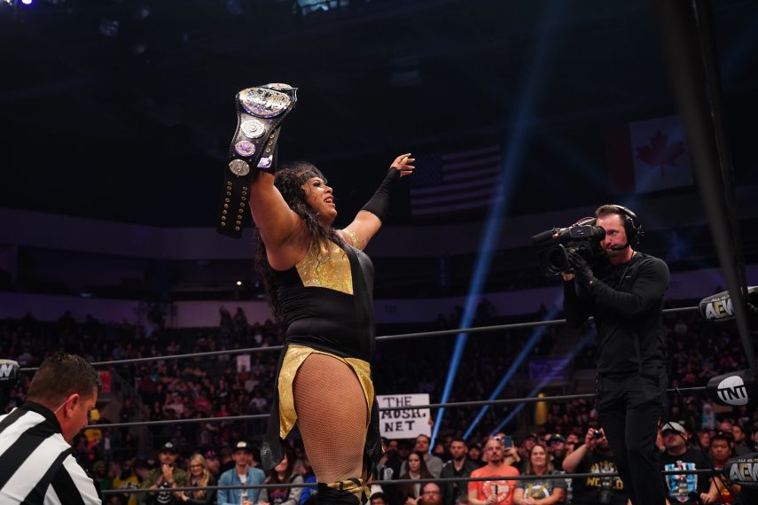 Nyla Rose Wins the AEW Women's Title