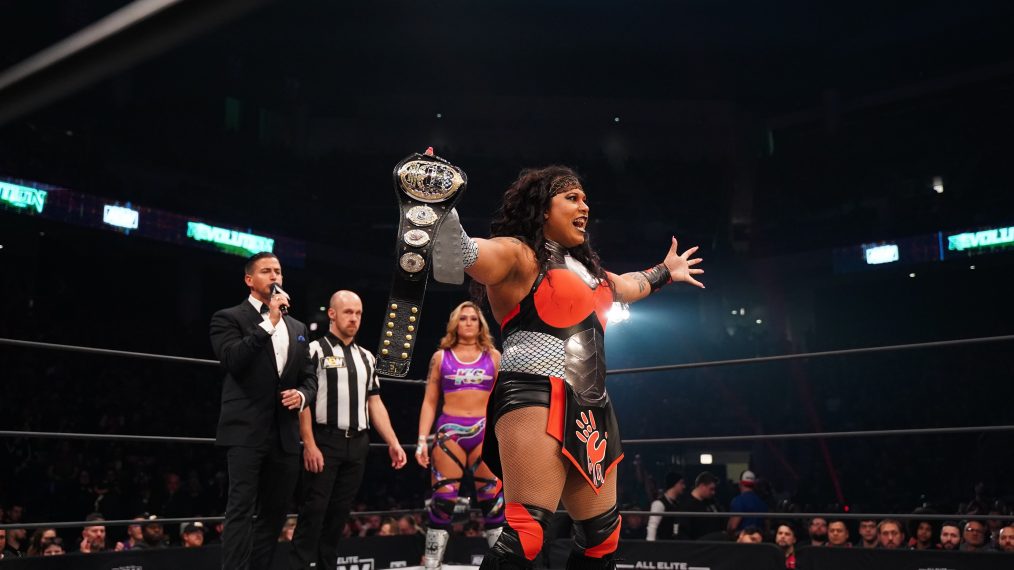 Nyla Rose at AEW Revolution