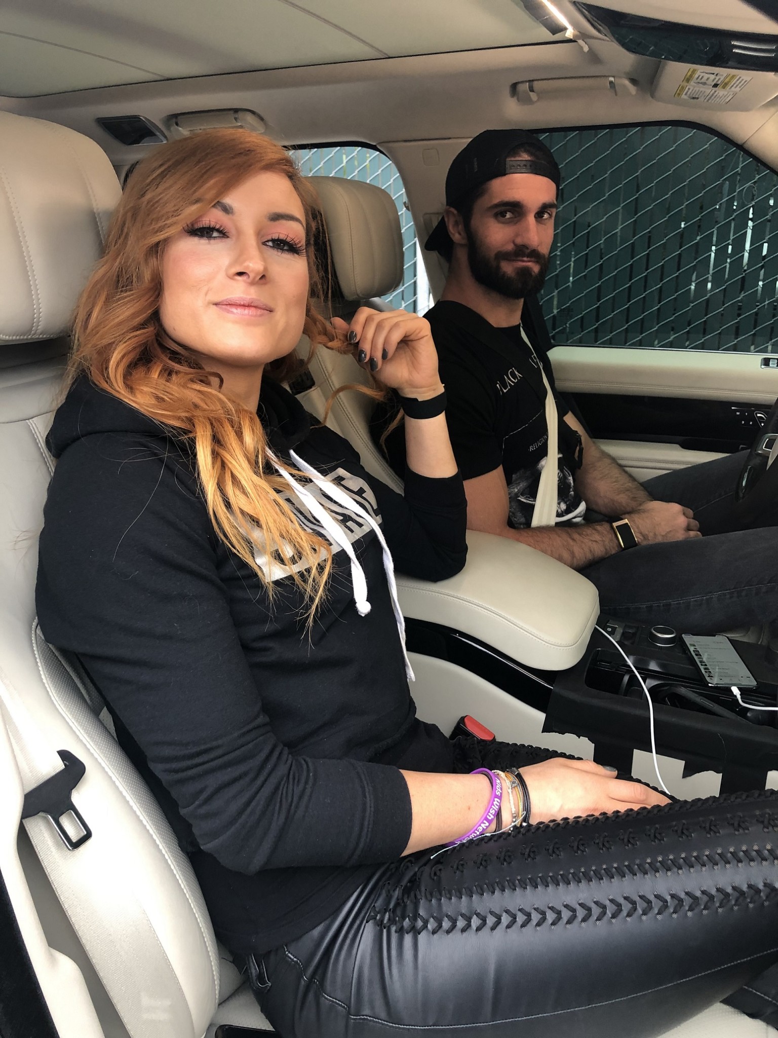 Becky Lynch on Stepping Into 'Carpool Karaoke: The Series' with Seth Rollins