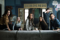 The Magicians - Jade Tailor as Kady Orloff-Diaz, Olivia Taylor Dudley as Alice Quinn, Stella Maeve as Julia Wicker, Summer Bishil as Margo Hanson, Trevor Einhorn as Josh Hoberman, Hale Appleman as Eliot Waugh