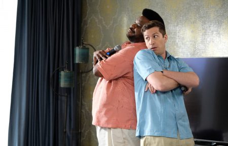 Craig Robinson and Andy Samberg in Brooklyn Nine-Nine - Season 7