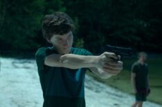 Skylar Gaertner as Jonah with gun in Ozark - Season 3