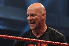 Steve Austin making a rare appearance on 'Raw' during WWE's '3:16 Day' festivities