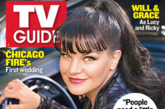 Pauley Perrette on the cover of TV Guide Magazine - March/April 2020