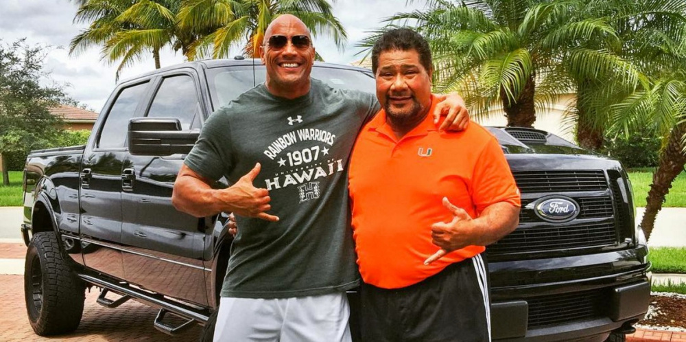 The Rock and Haku