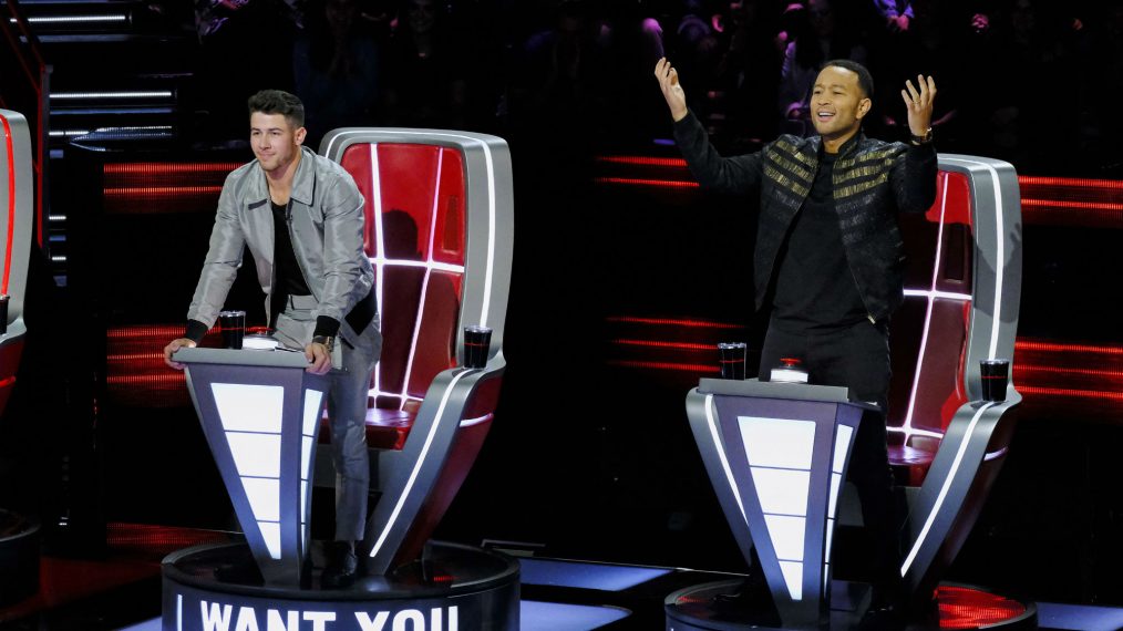 The Voice Nick Jonas John Legend