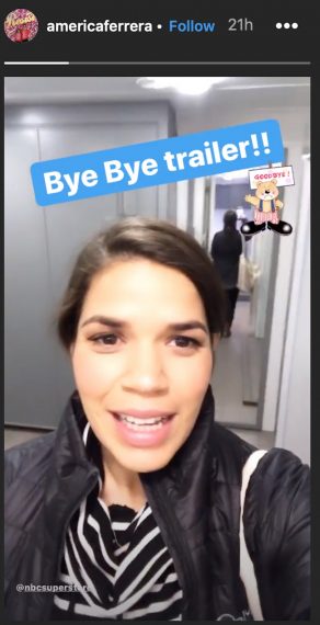 America Ferrera Farewell Superstore Set Season 5