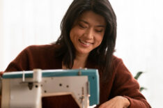 Grace Park as Katherine sewing in A Million Little Things - Season 2 Episode 18