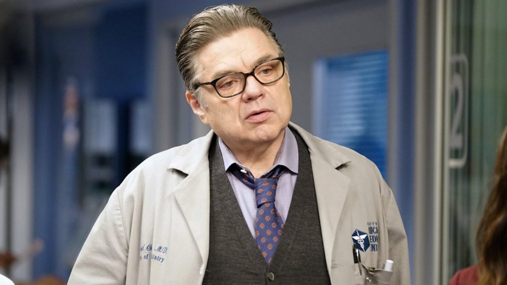 Chicago Med Episode 100 Oliver Platt as Daniel Charles