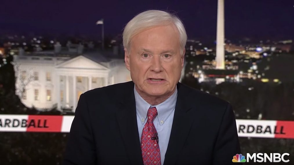 Chris Matthews Retires Hardball