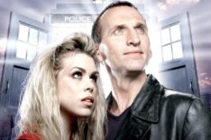 Billie Piper and Christopher Eccleston in Doctor Who - Season 1