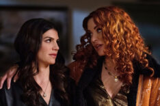 Genevieve Padalecki and Danneel Ackles in Supernatural