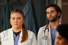 Grey's Anatomy Season 16 Episode 20 - Helm and Levi - Jaicy Elliot and Jake Borelli
