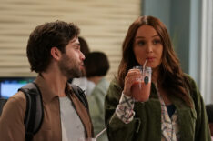 Grey's Anatomy - Season 16, Episode 20 - Levi (Jake Borelli) and Jo (Camilla Luddington)