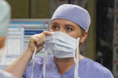 Jaicy Elliot as Taryn Helm in the Grey's Anatomy Season 16 Finale 'Put on a Happy Face'