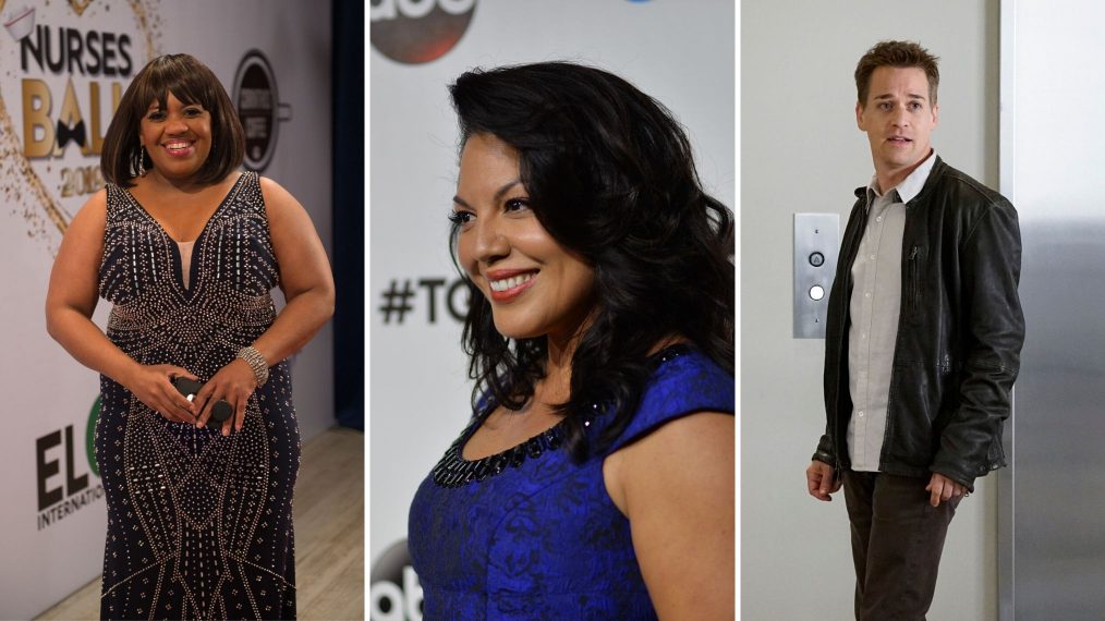 Chandra Wilson Sara Ramirez T.R. Knight Grey's Anatomy