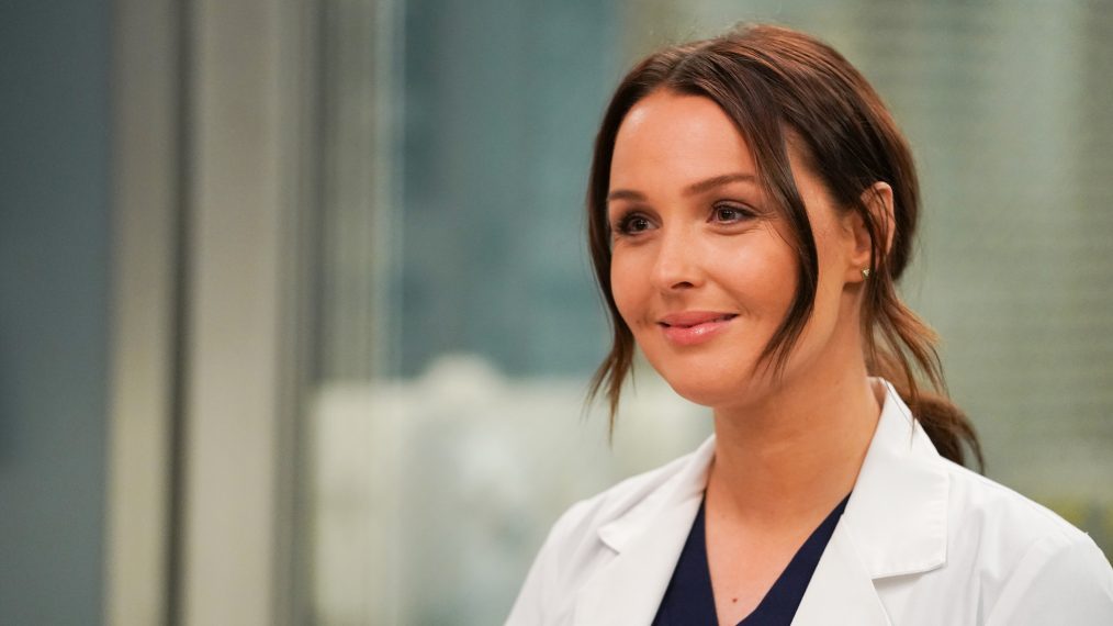 Camilla Luddington as Jo Karev - Pregnant Grey's Anatomy - Season 16