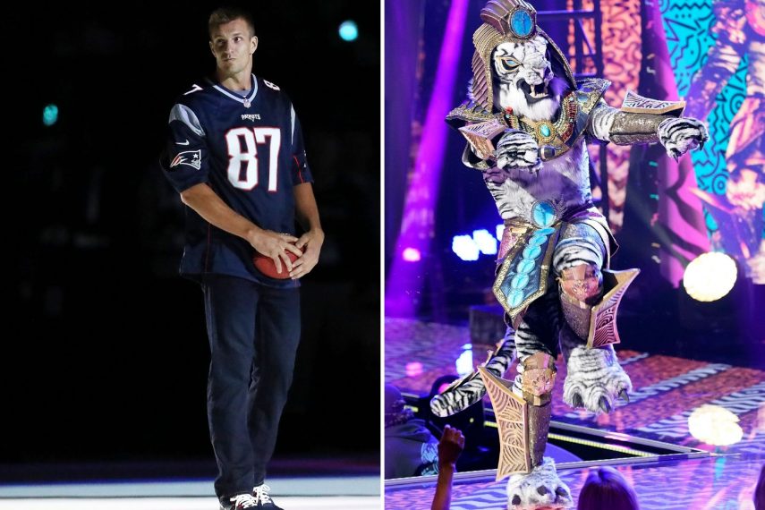 Gronkowski White Tiger Masked Singer