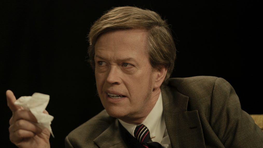 Dylan Baker as Biff Simpson in Hunters - Season 1