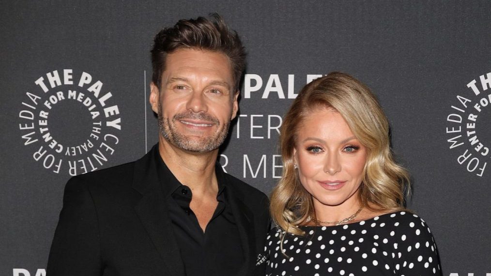 Ryan Seacrest and Kelly Ripa - Paley Live Red Carpet Interview