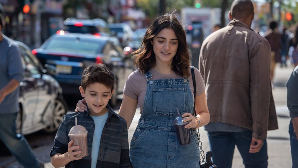 Jack Messina as Cal Stone, Luna Blaise as Olive Stone in Manifest 0 Season 2, Episode 10