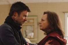 Matt Long as Zeke Landon and Maryann Plunkett as his mother Priscilla in Manifest - Season 2, Episode 12