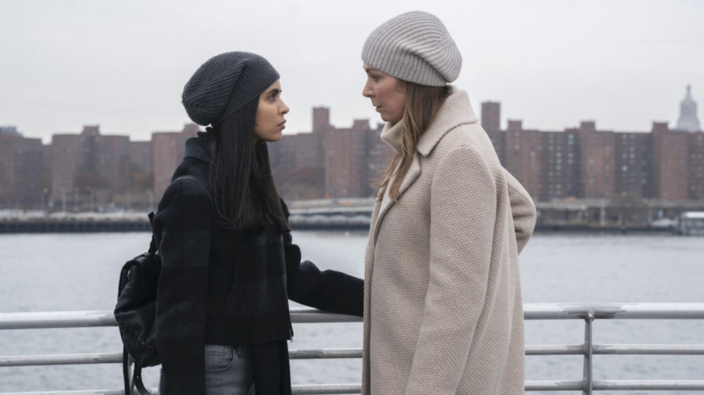 Parveen Kaur as Saanvi Bahl, Sheri Effres as Louanne in Manifest - Season 2 Finale