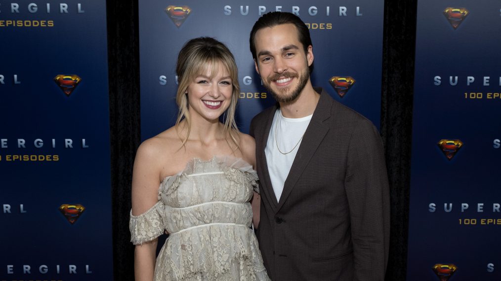 Melissa Benoist pregnant with Chris Wood