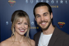 Melissa Benoist pregnant with Chris Wood