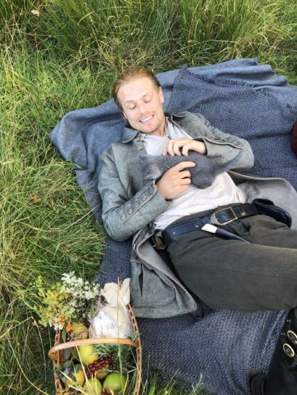 Outlander Season 5 BTS Sam