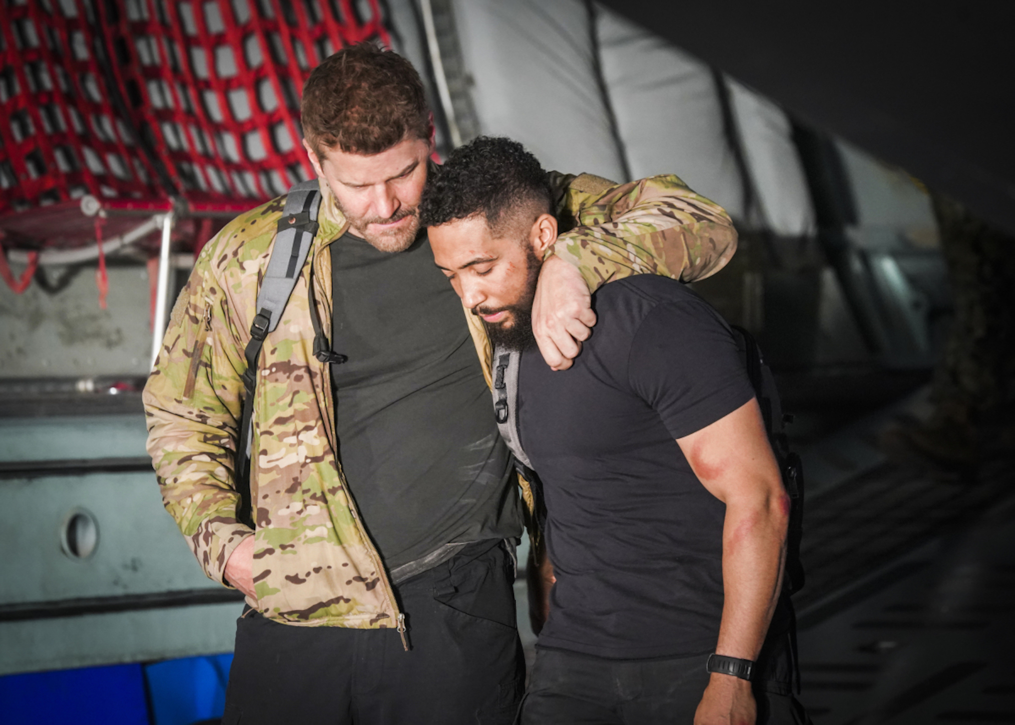 David Boreanaz Neil Brown Jr SEAL Team Season 3 Episode 13