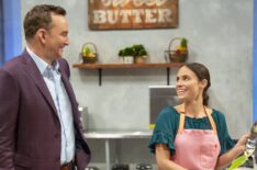 Spring Baking Championship - Clinton Kelly with Baker Aisha