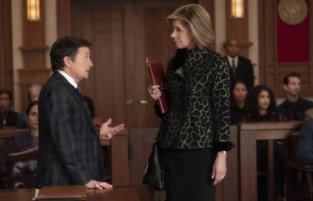 The Good Fight Season 4 Michael J Fox Christine Baranski