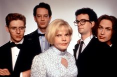 The Kids in the Hall cast - Dave Foley, Mark McKinney, Bruce McCulloch, Kevin McDonald, and Scott Thompson