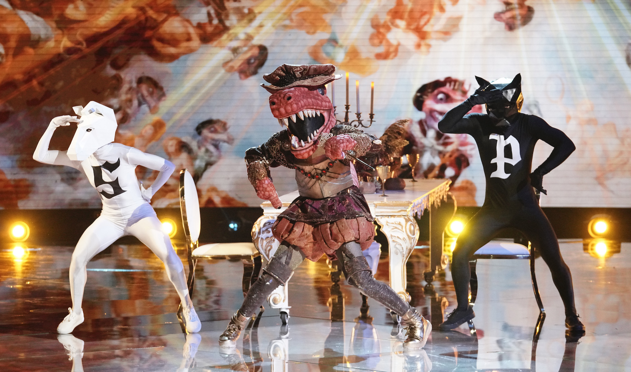 The Masked Singer Season 3 T-Rex Episode 8 Performance