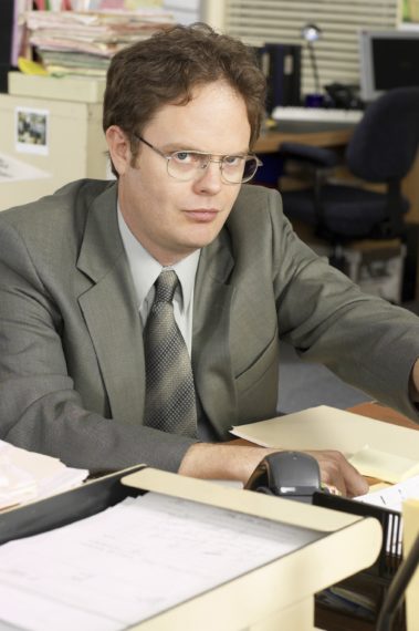 Rainn Wilson as Dwight Schrute in The Office