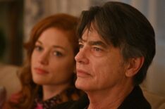 Jane Levy as Zoey Clarke, Peter Gallagher as Mitch in Zoey's Extraordinary Playlist - Season 1