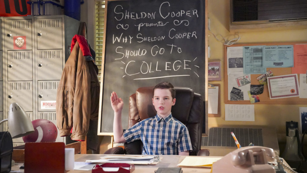 Iain Armitage in Young Sheldon - Season 3 Finale