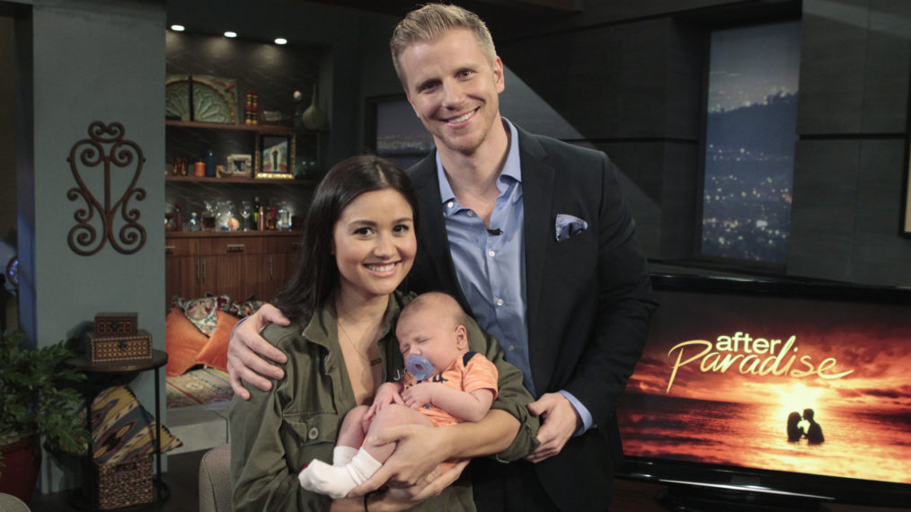 Catherine Giudici, Samuel Lowe, and Sean Lowe on The Bachelor