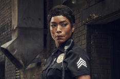 Angela Bassett as Athena in 9-1-1