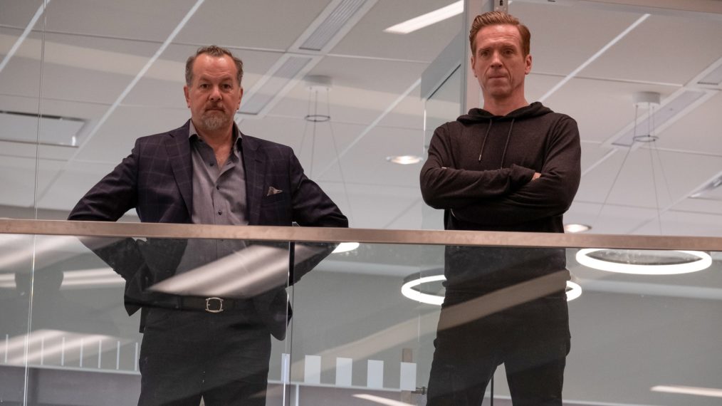 BILLIONS DAVID COSTABILE AS MIKE WAGS WAGNER DAMIAN LEWIS AS BOBBY AXE AXELROD