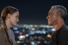 Madison Lintz and Titus Welliver in Bosch - Season 6