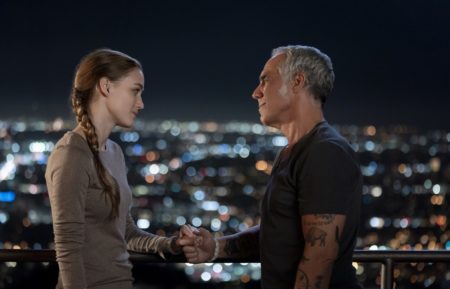 Madison Lintz and Titus Welliver in Bosch - Season 6