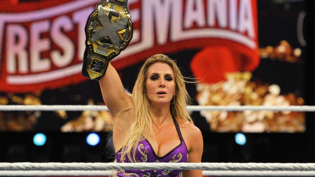 Charlotte Flair at Wrestlemania 36